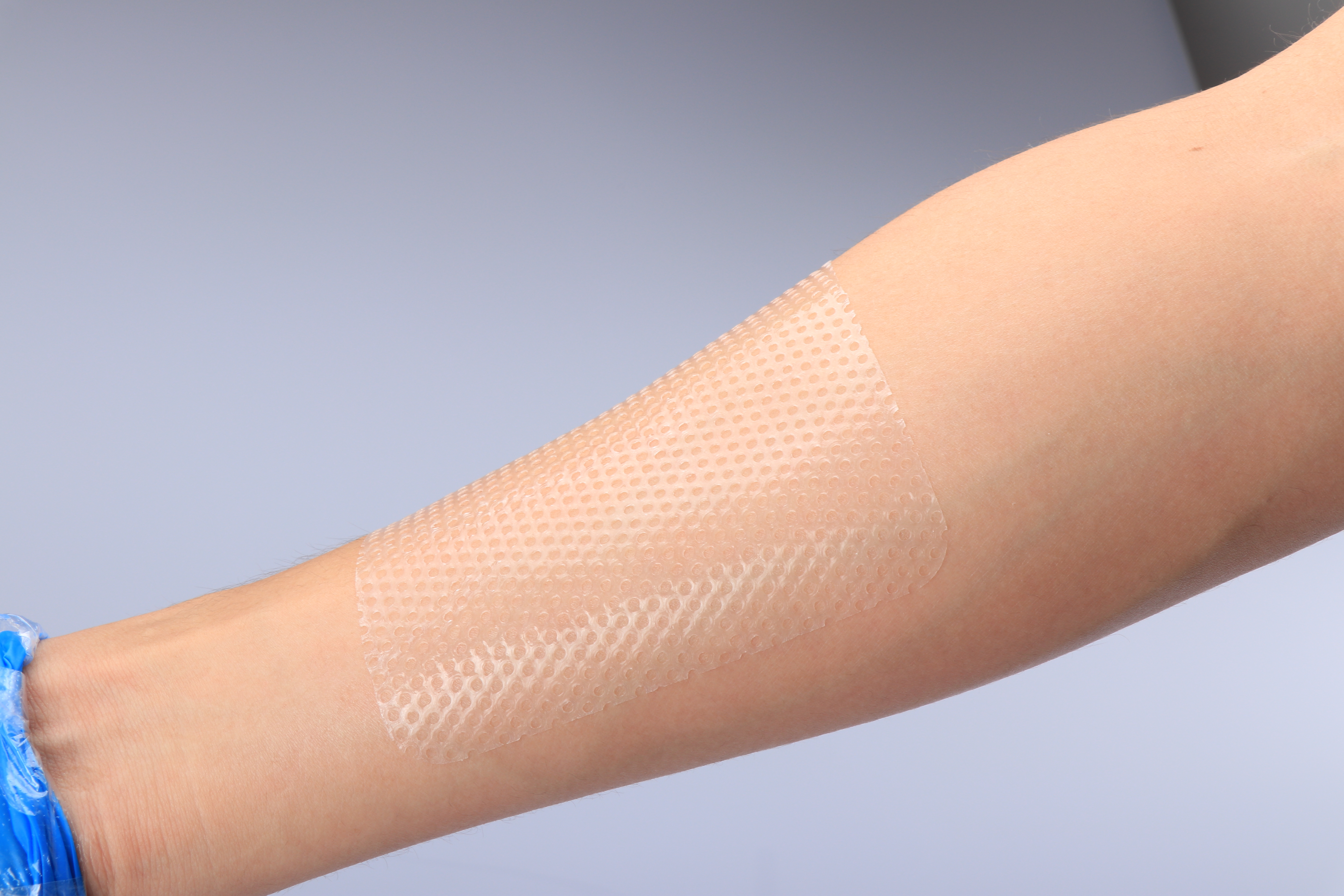 Strato di contatto in silicone di alta qualità approvato dalla FDA medica